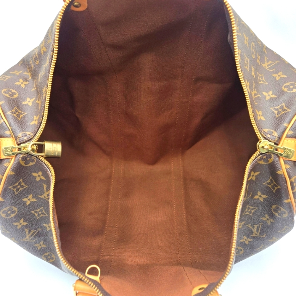 COA INCLUDED - Louis Vuitton Boston Bag/50 Monogram Keepall Bandouliere M41416 - Picture 15 of 17